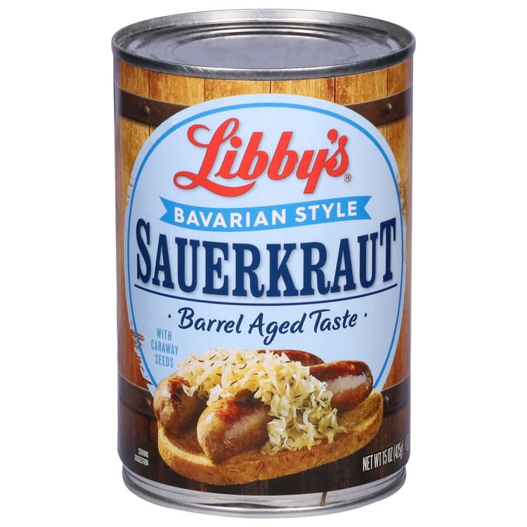 Libbys Sauerkraut Bavarian Style With Caraway Seeds