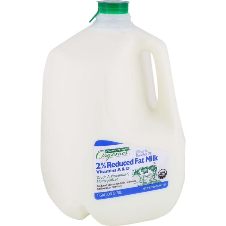 Central Market Organics 2% Reduced Fat Milk