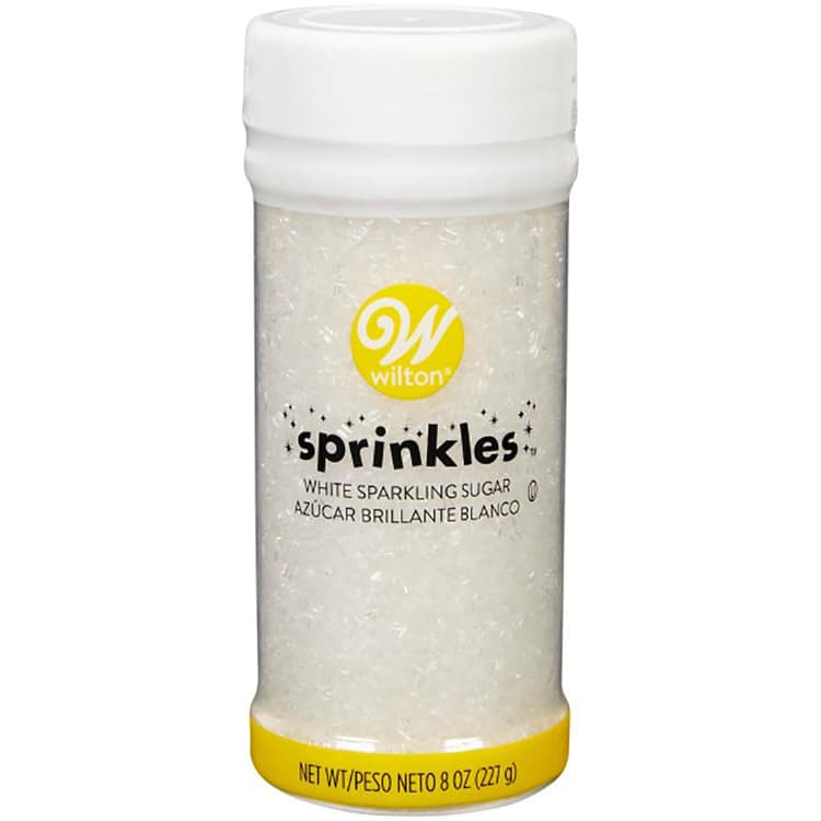 Wilton Sprinkles White Sparkling Sugar