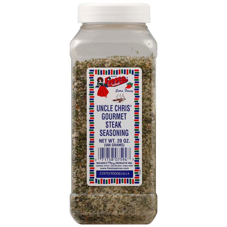 Bolner'S Fiesta Uncle Chris' Gourmet Steak Seasoning