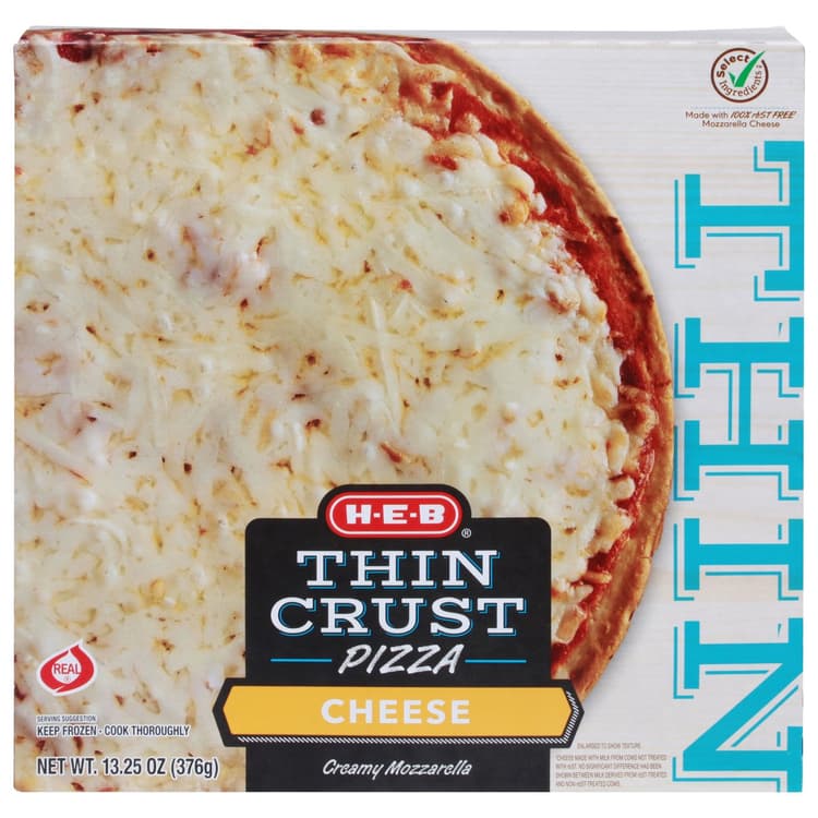 H-E-B Thin Crust  Pizza - Cheese