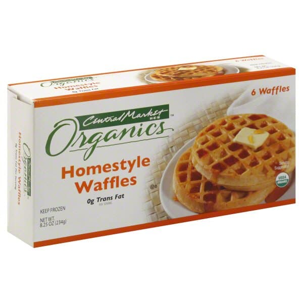 Central Market Organics  Homestyle Waffles