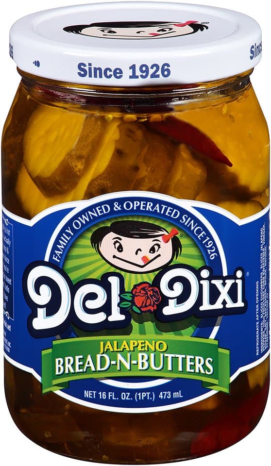 Del-Dixi Jalapeno Bread-N-Butters