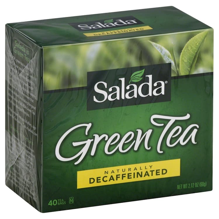Salada Decaffeinated Green Tea, 20 Individually Wrapped Tea Bags (Pack Of 