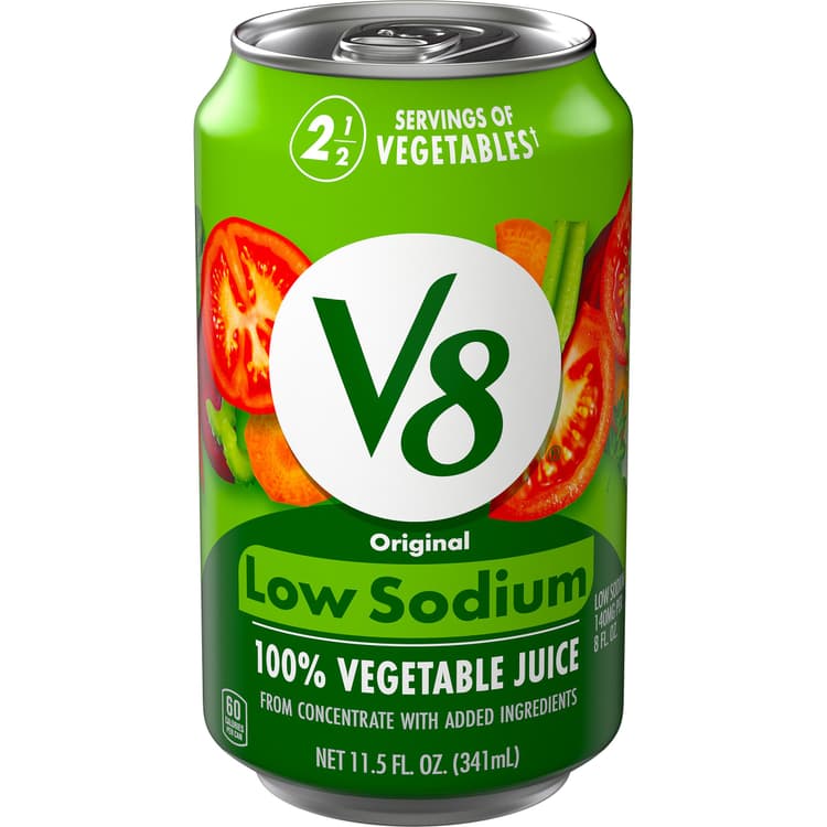V8 Low Sodium Original 100% Vegetable Juice