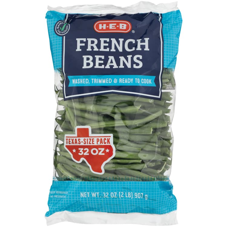 H-E-B Fresh French Green Beans - Texas-Size