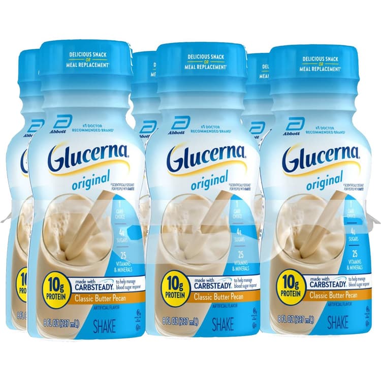 Glucerna Shake, Classic Butter Pecan, Original