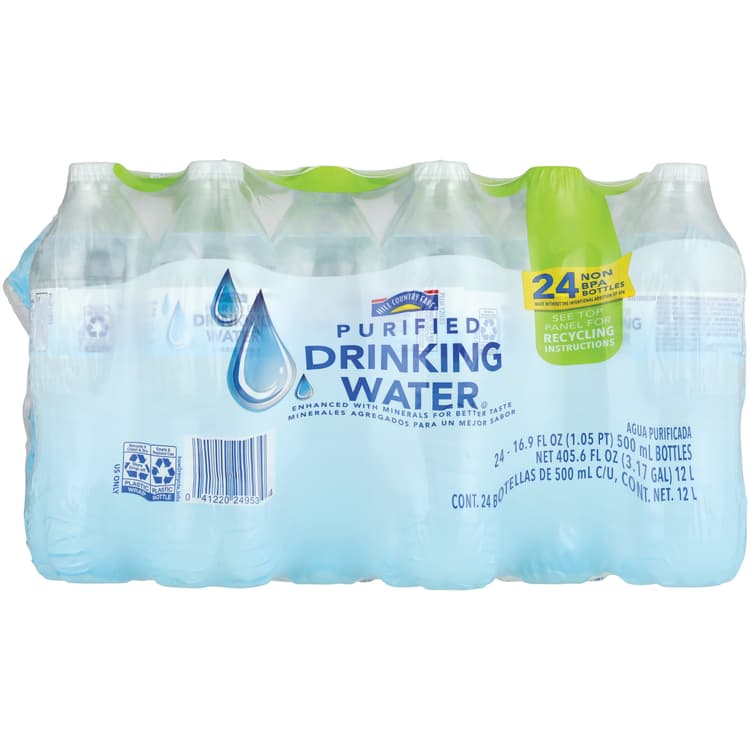 Hill Country Fare Drinking Water Bottles