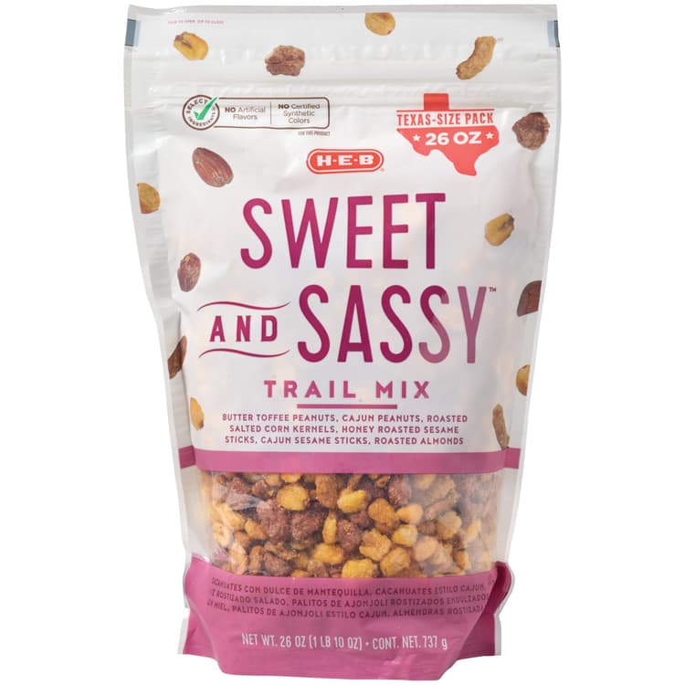 H-E-B Sweet And Sassy Trail Mix - Texas Size