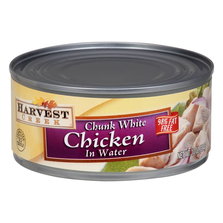 Harvest Creek Chunk White Chicken In Water