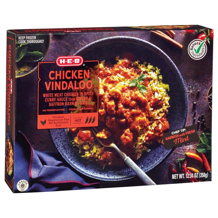 H-E-B Chicken Vindaloo