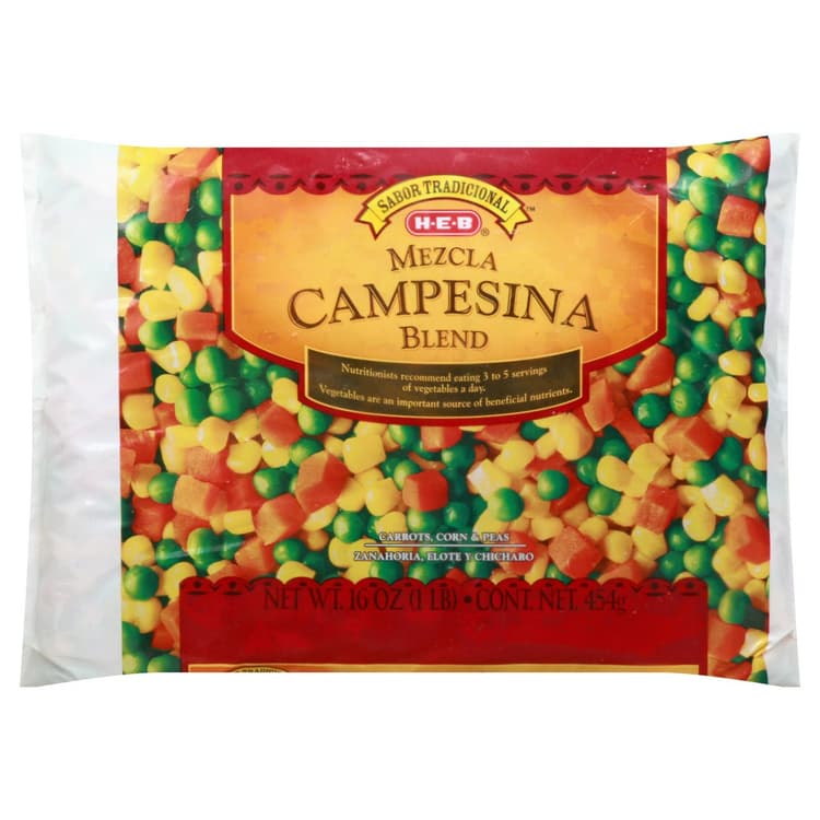 H-E-B  Sabor Tradicional Mezcla Campesina Vegetable Blend