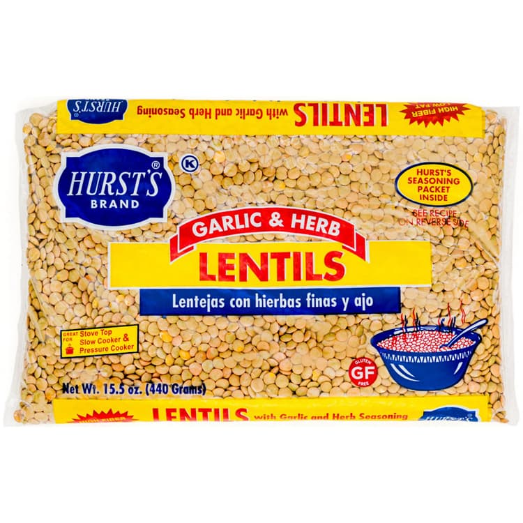 Hurst'S Garlic & Herb Lentils