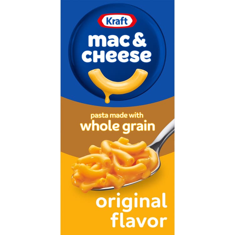 Kraft Original Macaroni & Cheese Dinner With Whole Grain Pasta