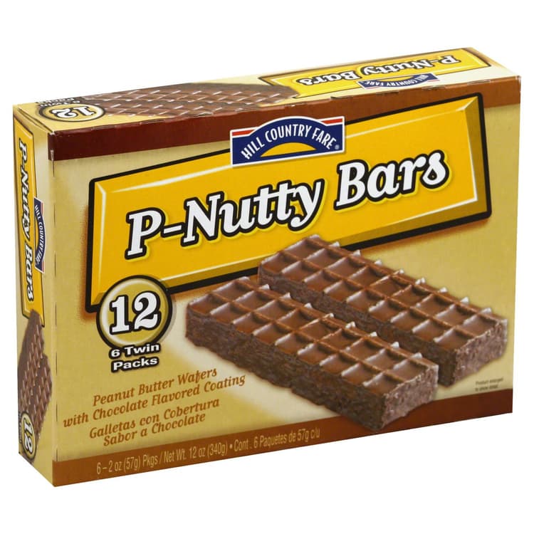 Hill Country Fare P-Nutty Bars