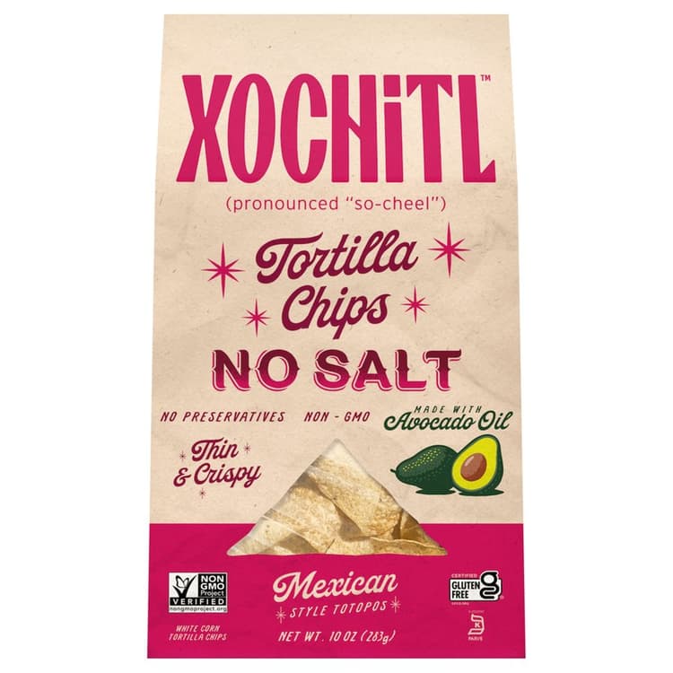 Xochitl Corn Chips Mexican Style White No Salt