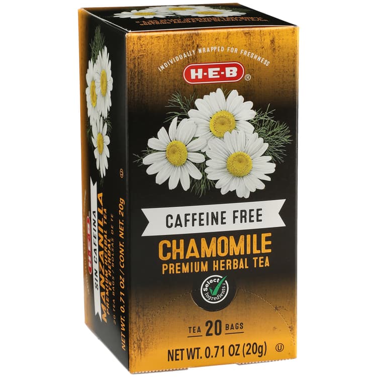 H-E-B Premium Caffeine Free Chamomile Herbal