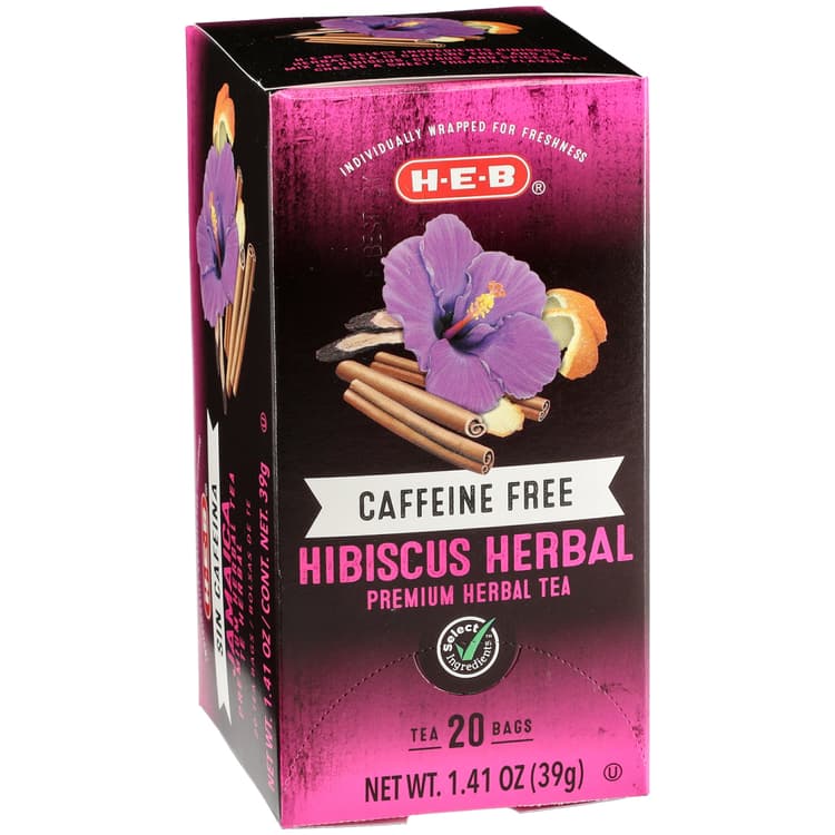 H-E-B Caffeine Free Hibiscus Herbal