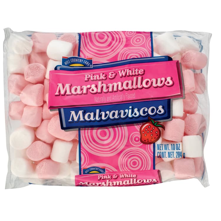 Hill Country Fare Pink And White Marshmallows