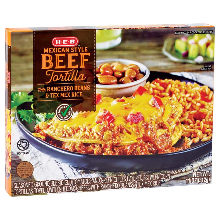 H-E-B Mexican Style Beef Tortilla