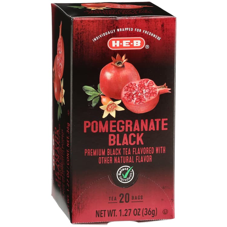 H-E-B Pomegranate Black