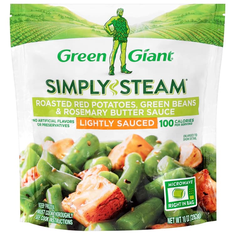 Green Giant Steamers Roasted Red Potatoes Green Beans & Rosemary Butter Sauce
