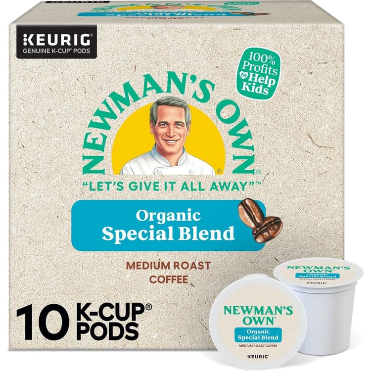 Newman'S Own, Coffee, Organic, Medium Roast, Special Blend, K