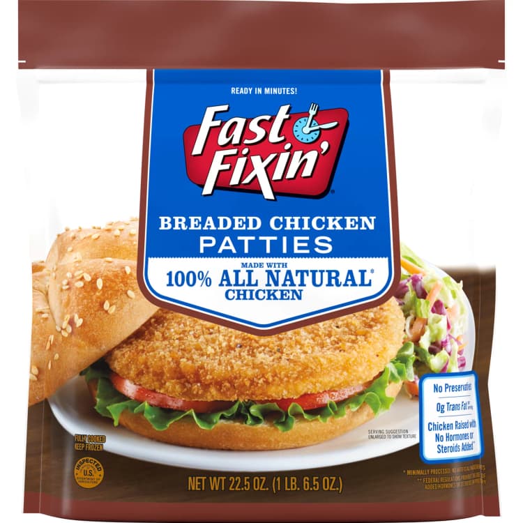 Fast Fixin Chicken Breast Patty