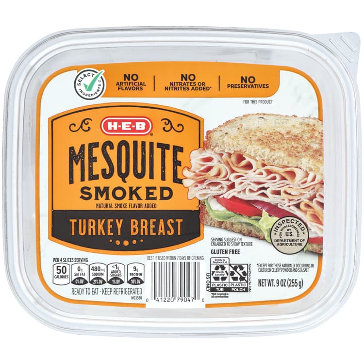 H-E-B Mesquite Smoked Turkey Breast