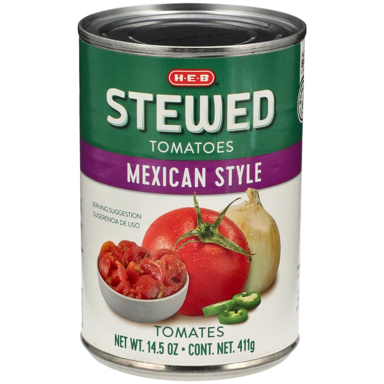 H-E-B Mexican Style Stewed Tomatoes
