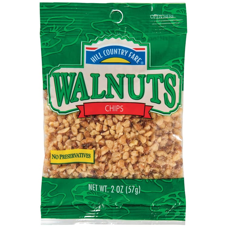 Hill Country Fare Walnut Chips