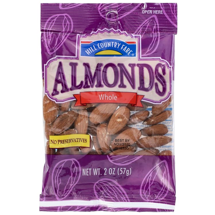 Hill Country Fare Whole Almonds
