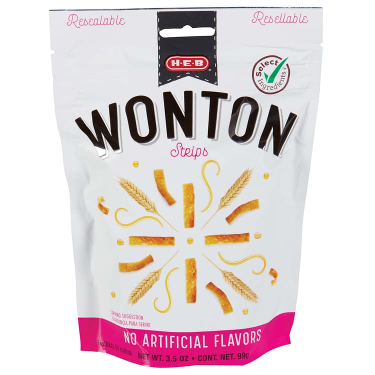 H-E-B Wonton Strips