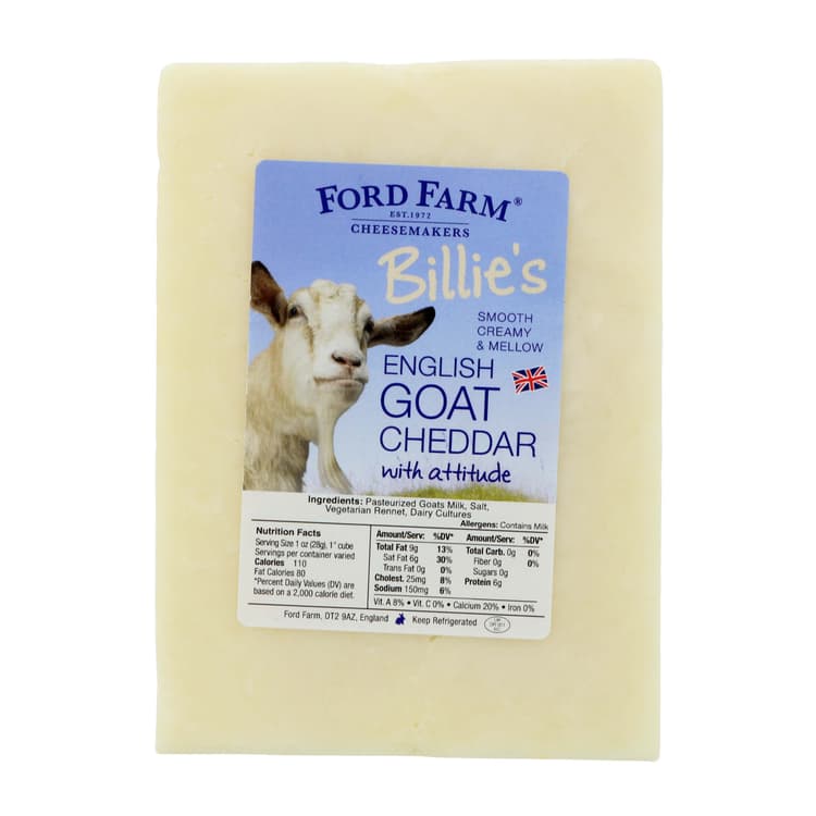 Ford Farm Billie'S Goat Cheddar