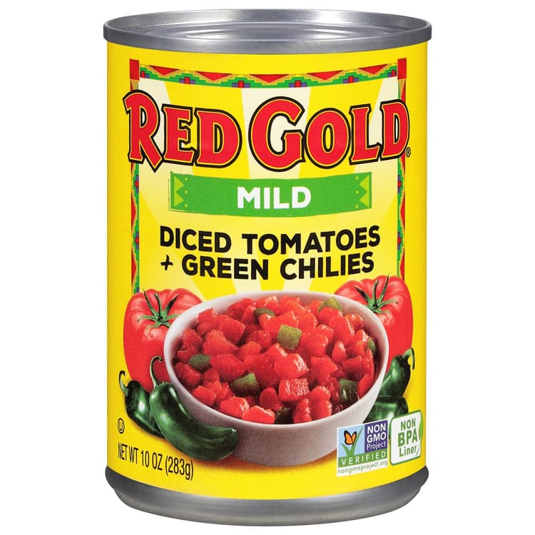 Red Gold Mild Diced Tomatoes & Chilies
