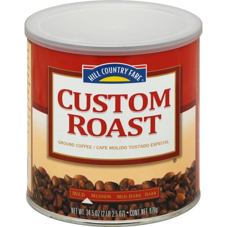 Hill Country Fare Custom Roast Mild-Medium Roast Ground Coffee