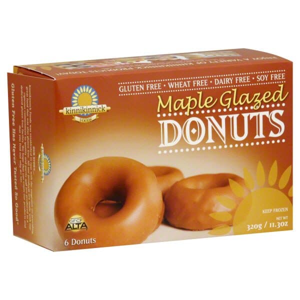 Kinnikinnick Foods Maple Glazed Donuts