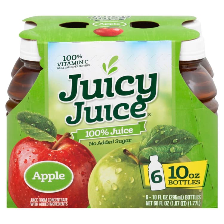 Juicy Juice 100% Apple Juice Bottles