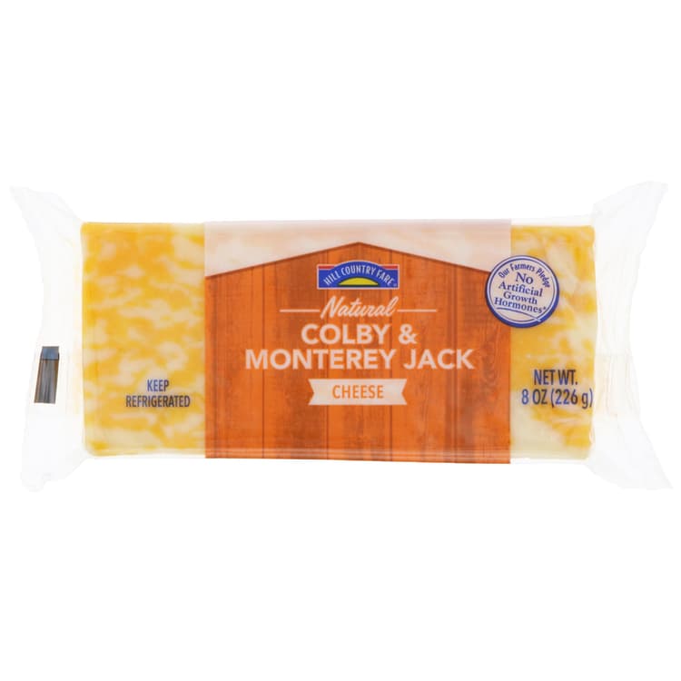 Hill Country Fare Colby & Monterey Jack Cheese