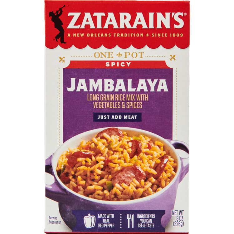 Zatarain'S Spicy Jambalaya Rice Dinner Mix