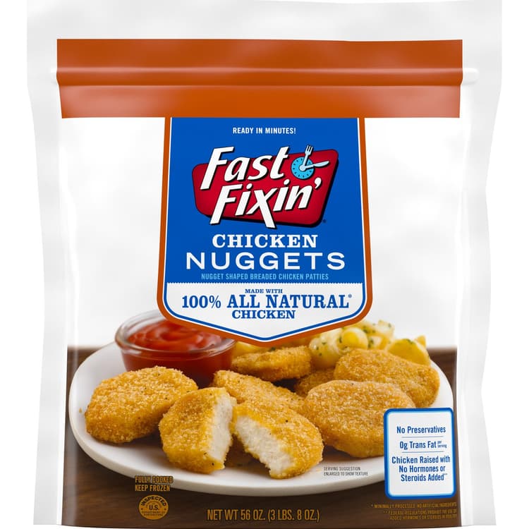 Fast Fixin Chicken Nugget Family Size