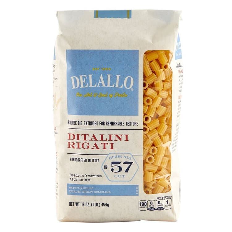Delallo Ditalini Rigati, No