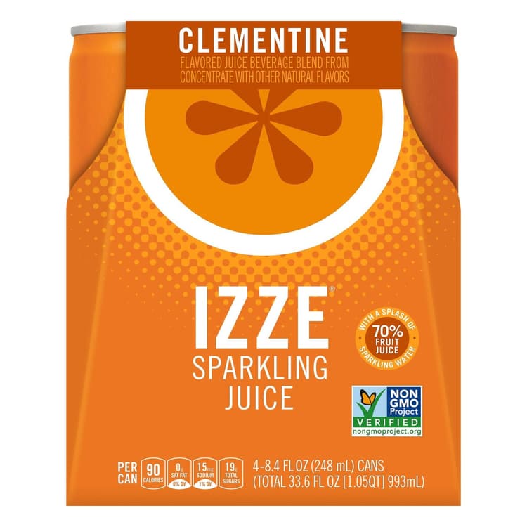 Izze Sparkling Clementine Juice Beverage