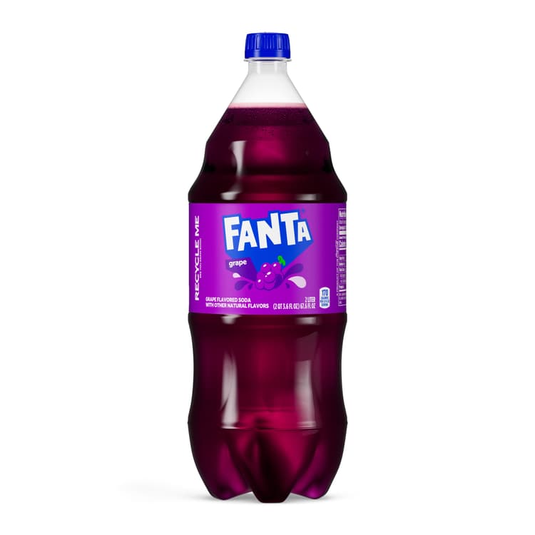 Fanta Soda Pop Grape Flavored