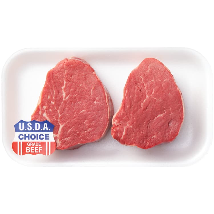 H-E-B Boneless Beef Tenderloin Steaks, Thick Cut - Usda Choice