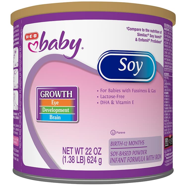 H-E-B Baby Soy-Based Powder Infant Formula
