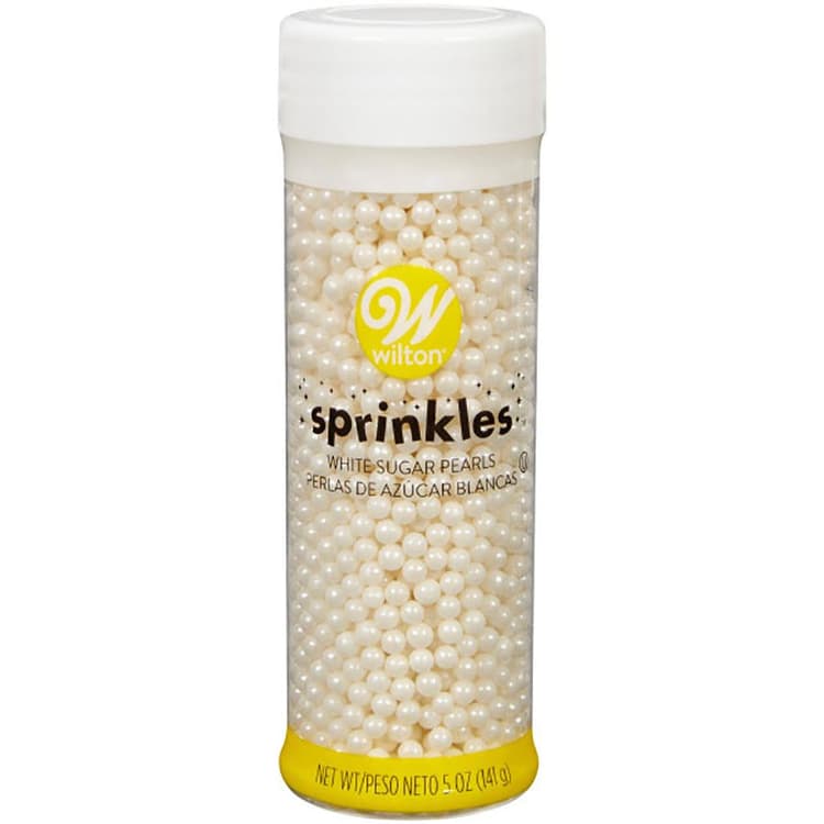 Wilton Sprinkles White Sugar Pearls
