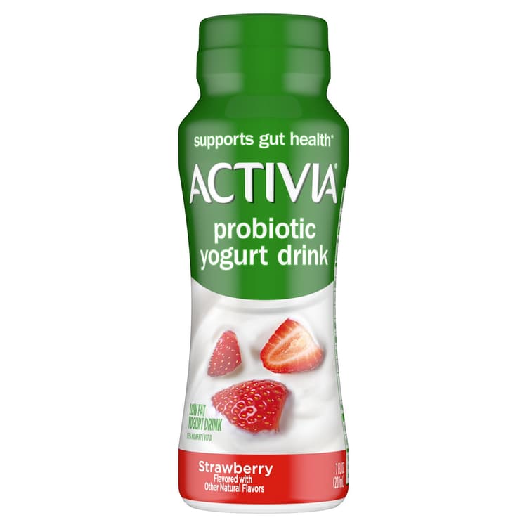 Activia, Strawberry Lowfat Yogurt Drink