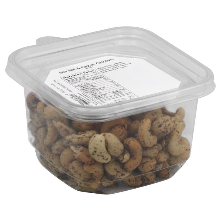 H-E-B Sea Salt And Pepper Cashews