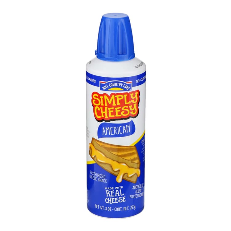 Hill Country Fare Simply Cheesy American Spray
